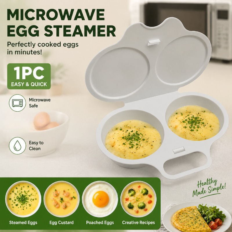 Microwave steamed egg box, for - Kitchen Gadgets For Gifts recension och pris